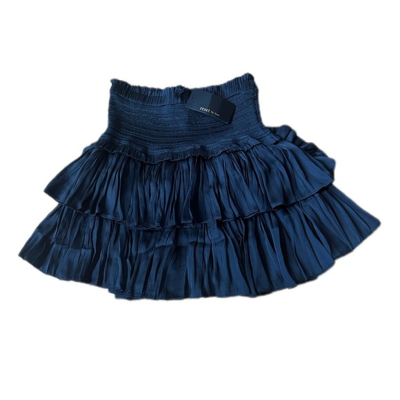Reset by Jane Black Liana Tiered Ruffle Skirt Medium Sold Out Online! - Picture 10 of 10